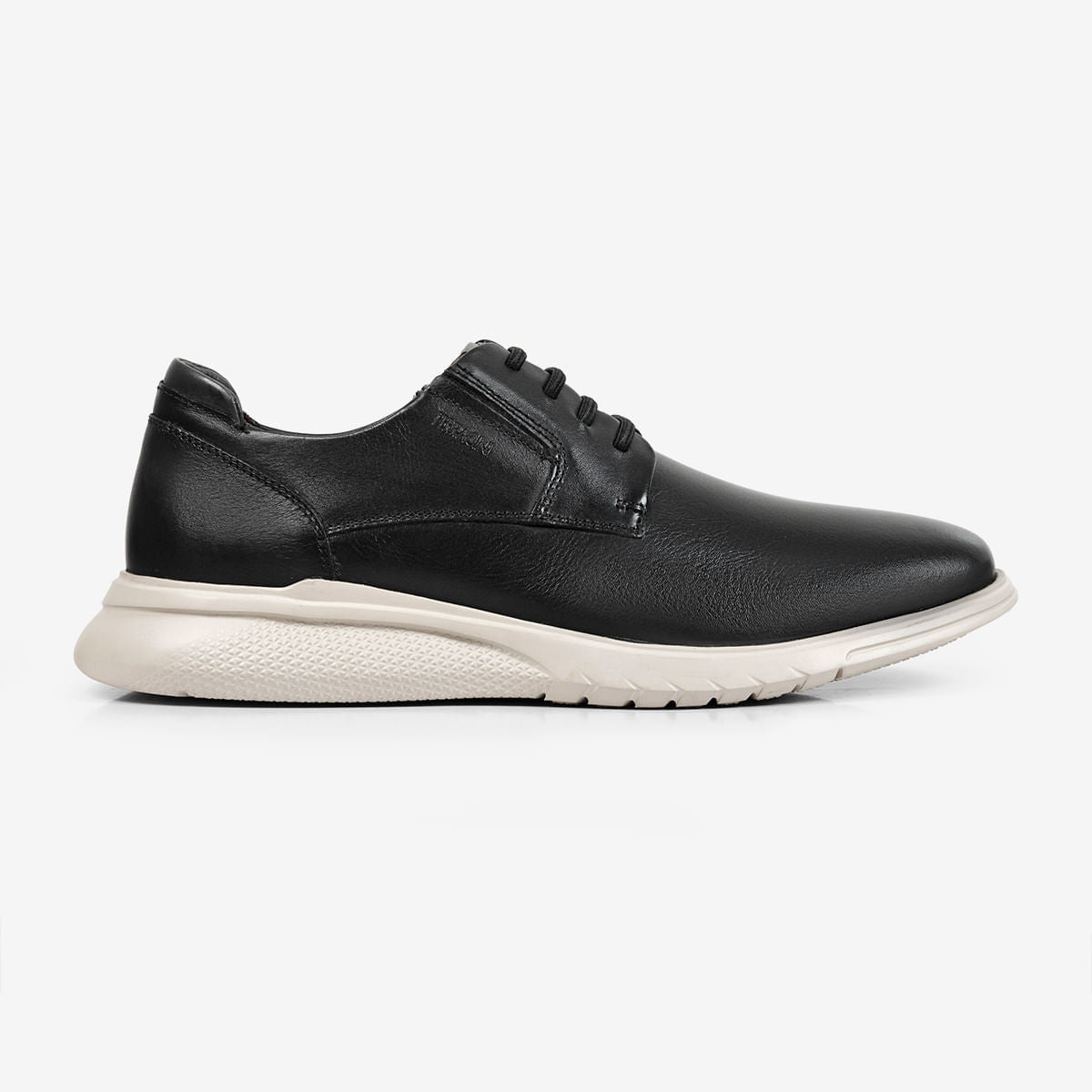 Sapato Masculino de Couro Preto Glover | Ferracini