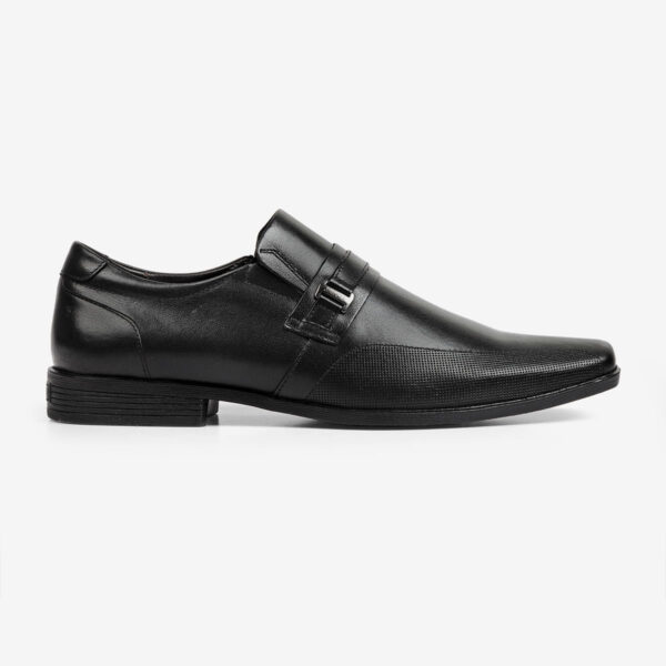 Sapato Masculino de Couro Preto Liverpool | Ferracini