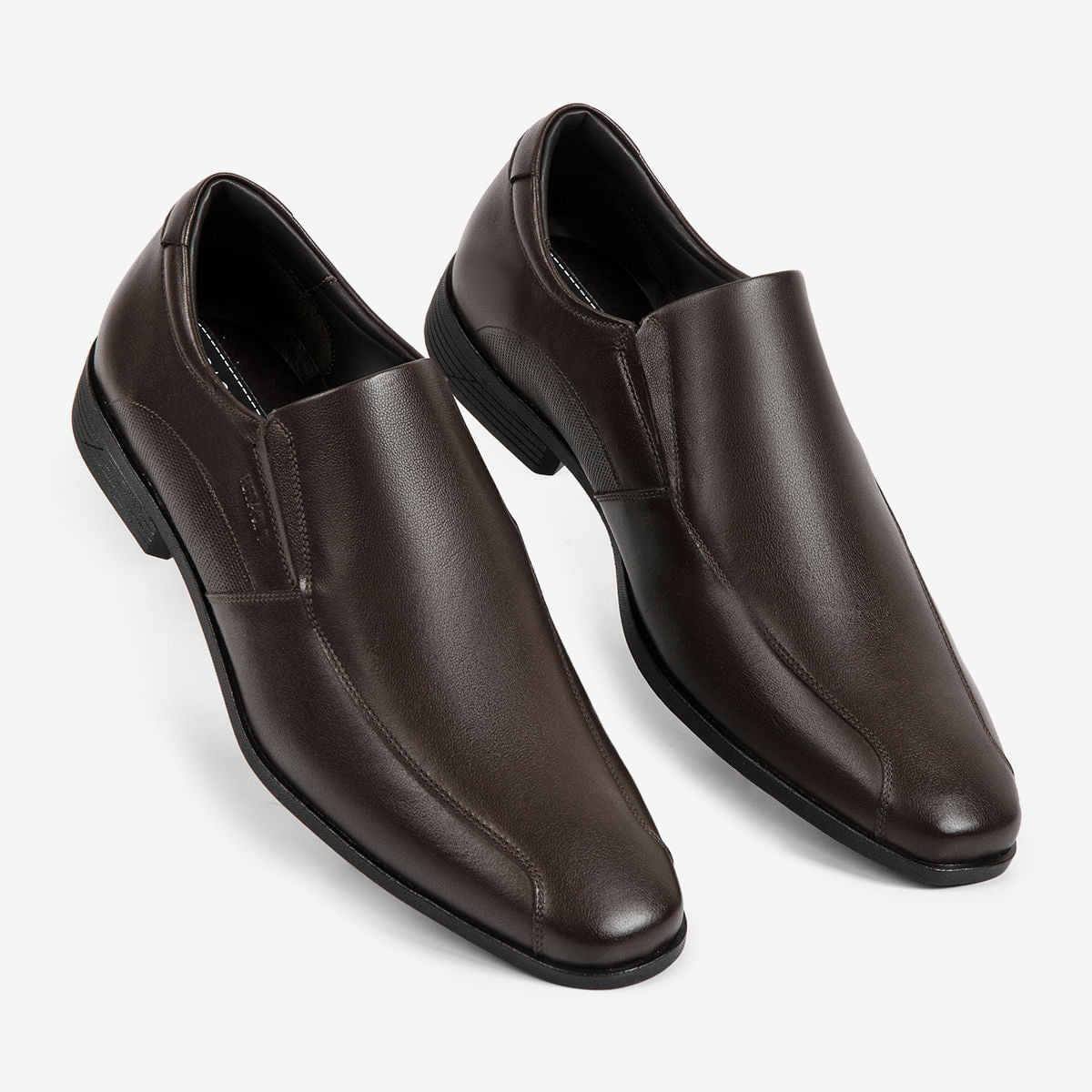 Sapato Masculino de Couro Mogno London | Ferracini - Image 2