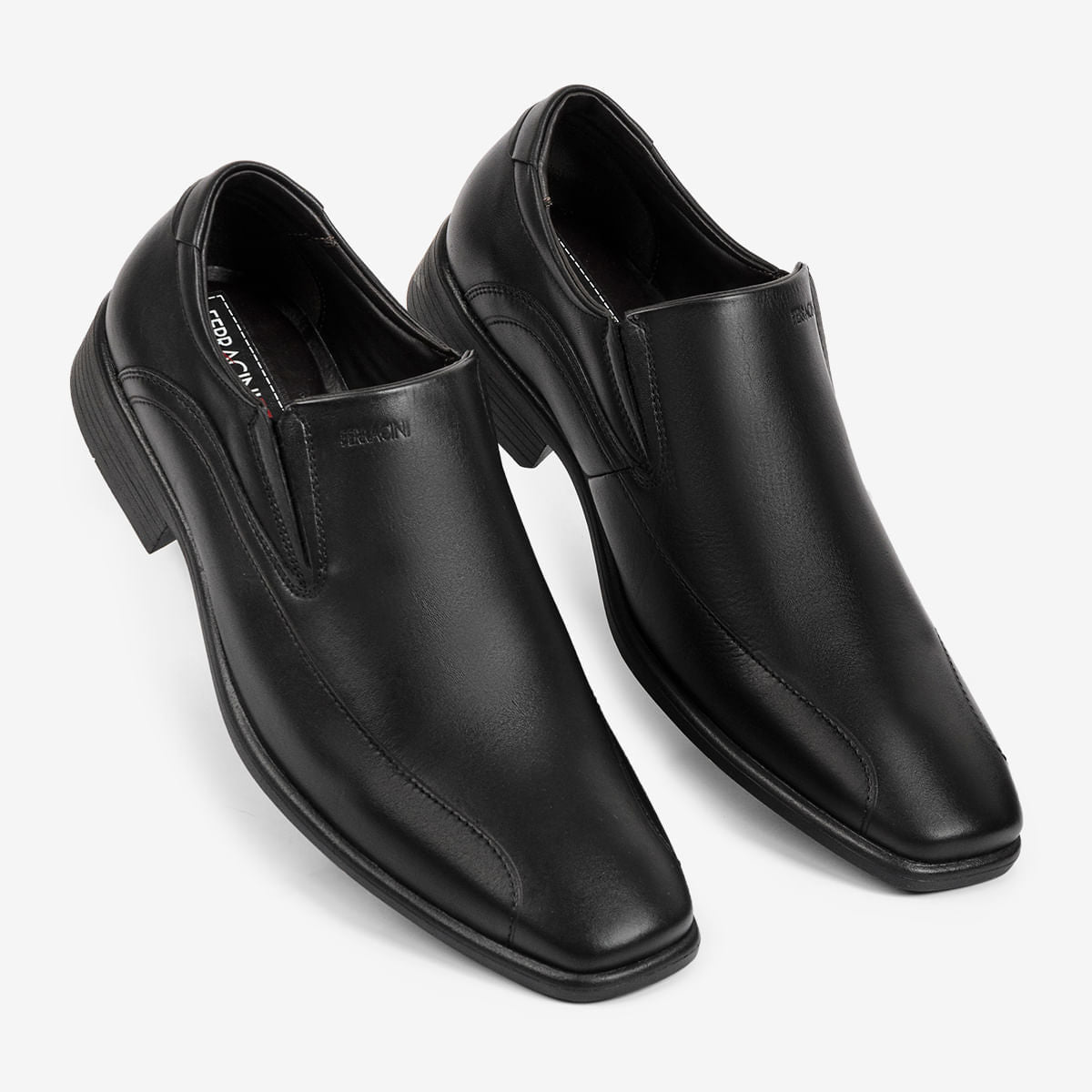 Sapato Masculino de Couro Preto Melnik | Ferracini - Image 2