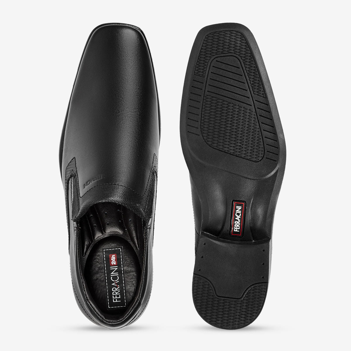 Sapato Masculino de Calce Preto Melnik | Ferracini - Image 3
