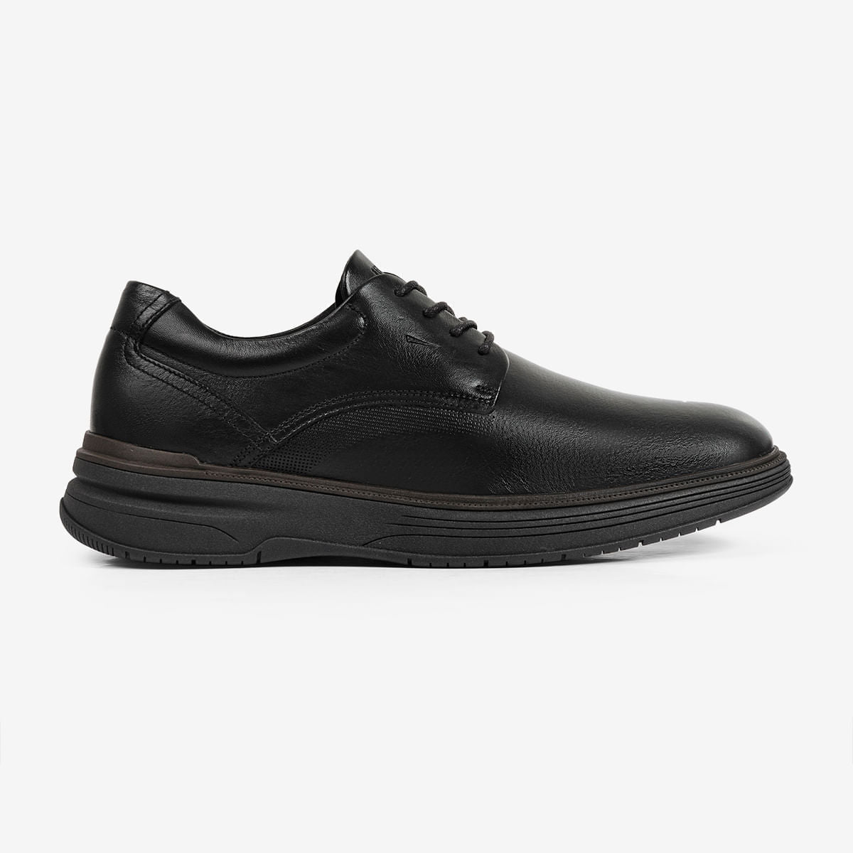 Sapato Masculino de Couro Preto Modena | Ferracini