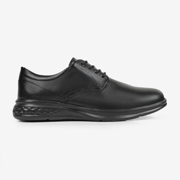 Sapato Masculino de Couro Preto Porter | Ferracini