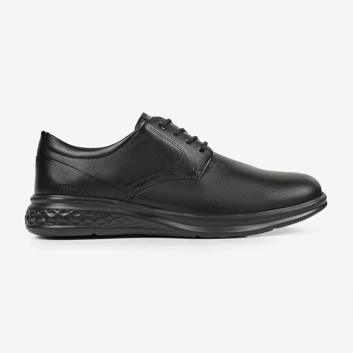 Sapato Masculino de Couro Preto Porter | Ferracini