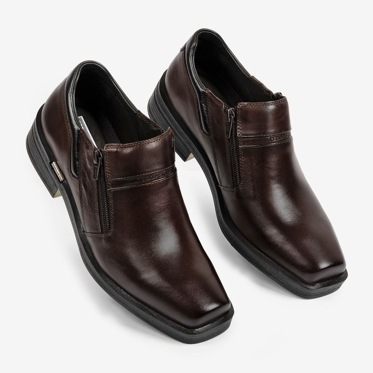 Sapato Masculino de Couro Tabaco Urban Way | Ferracini - Image 2