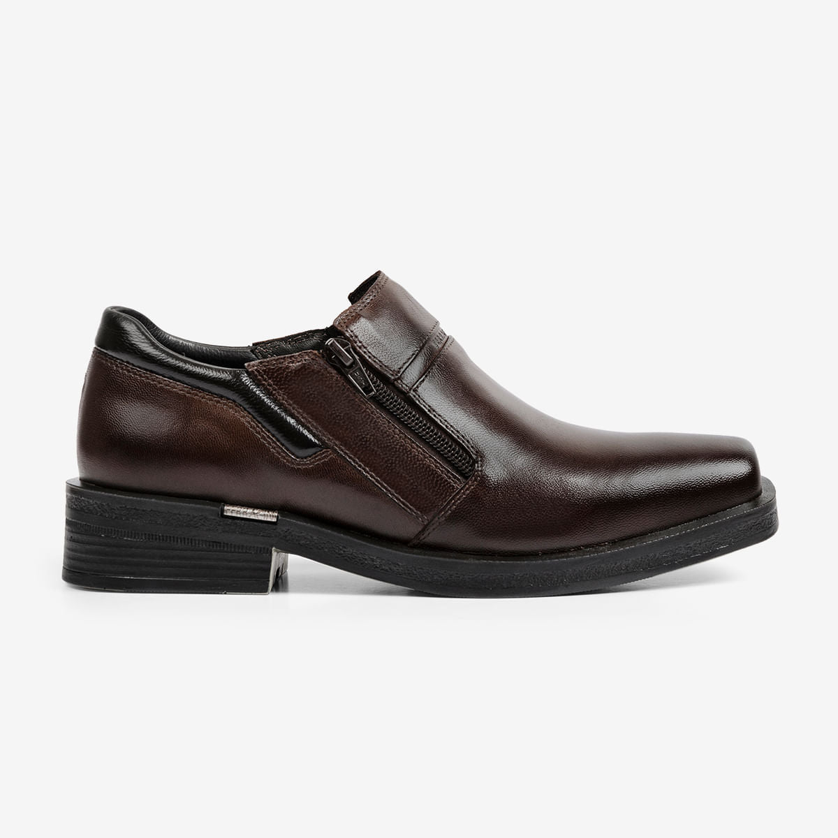 Sapato Masculino de Couro Tabaco Urban Way | Ferracini