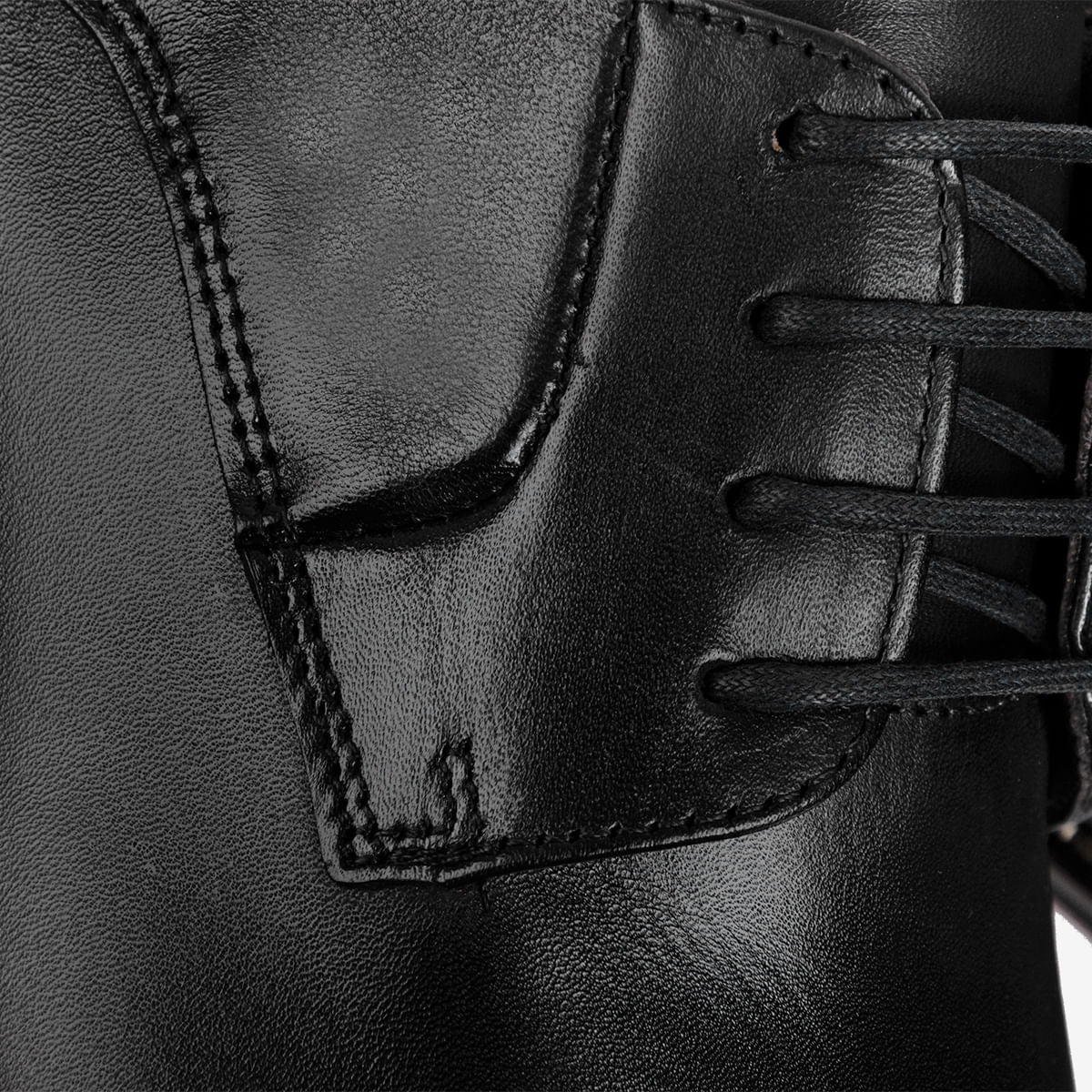 Sapato Social Masculino de Couro Preto Caravaggio | Ferracini - Image 4