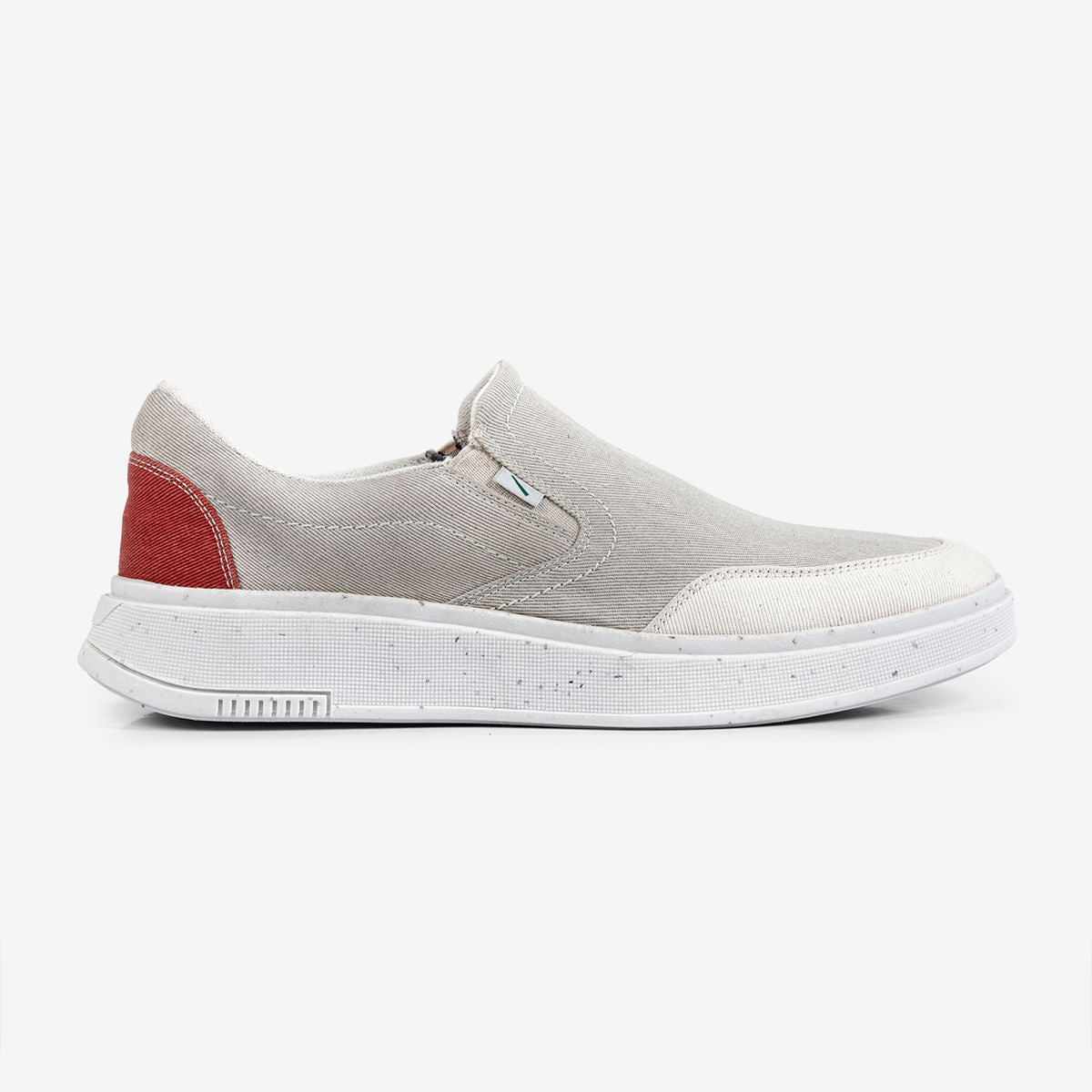 Slip On Masculino Sustentável Natural Logan Green | Ferracini