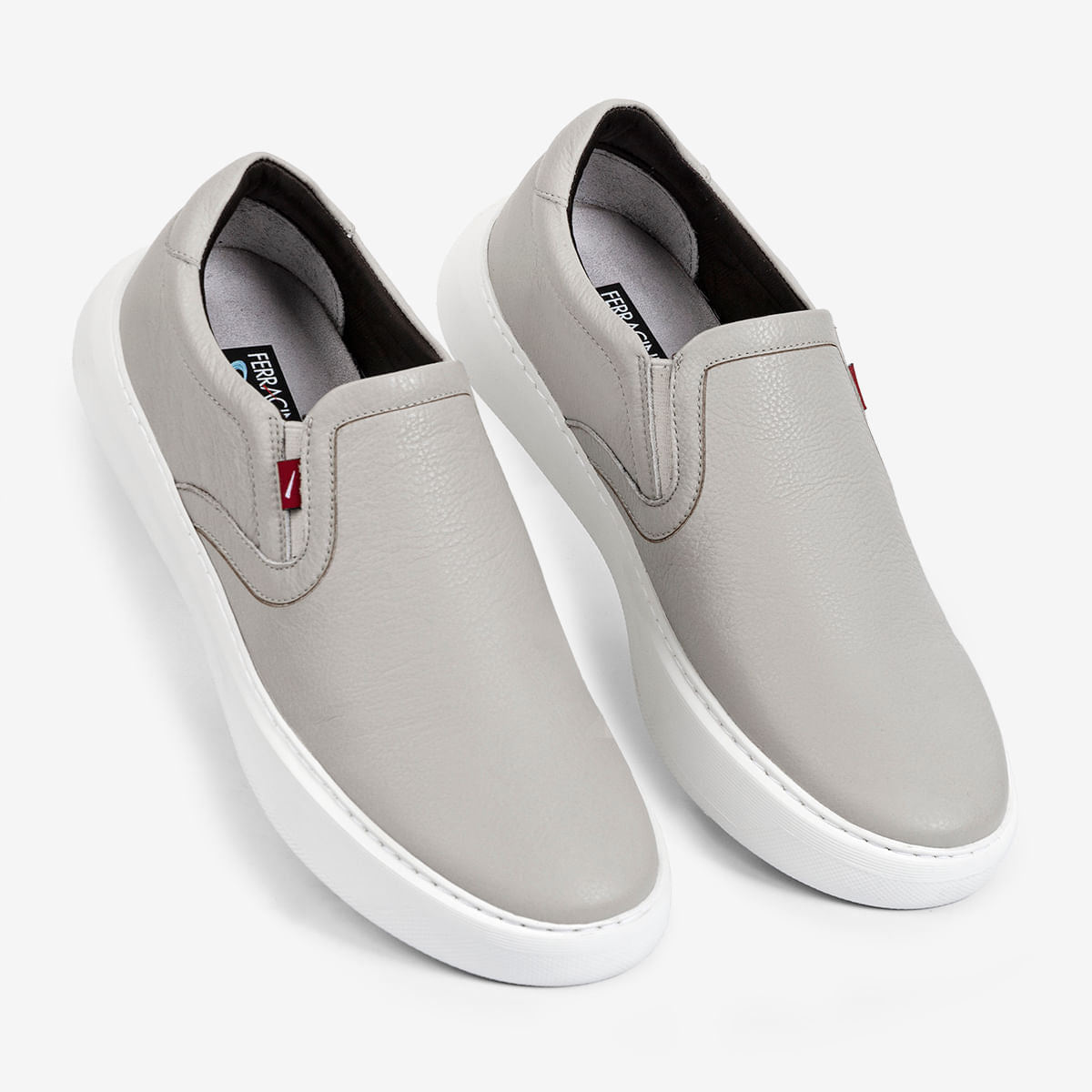 Slip On Masculino Cinza Claro Marvin - Image 2