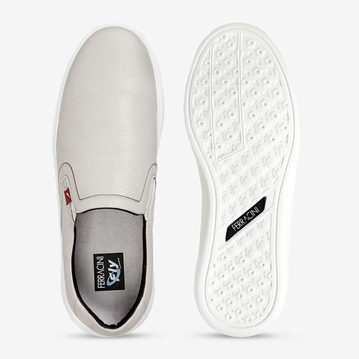 Slip On Masculino Cinza Claro Marvin - Image 3