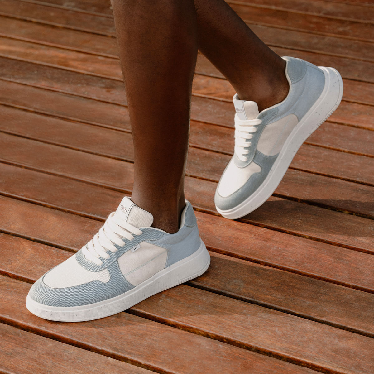 Sneaker Masculino Sustentável Azul Logan Green | Ferracini - Image 2