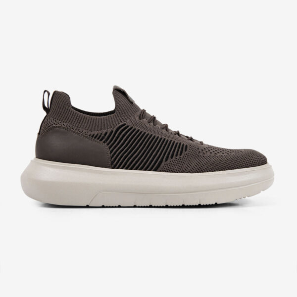 Sneaker Masculino em Knit Marrom Energy | Ferracini