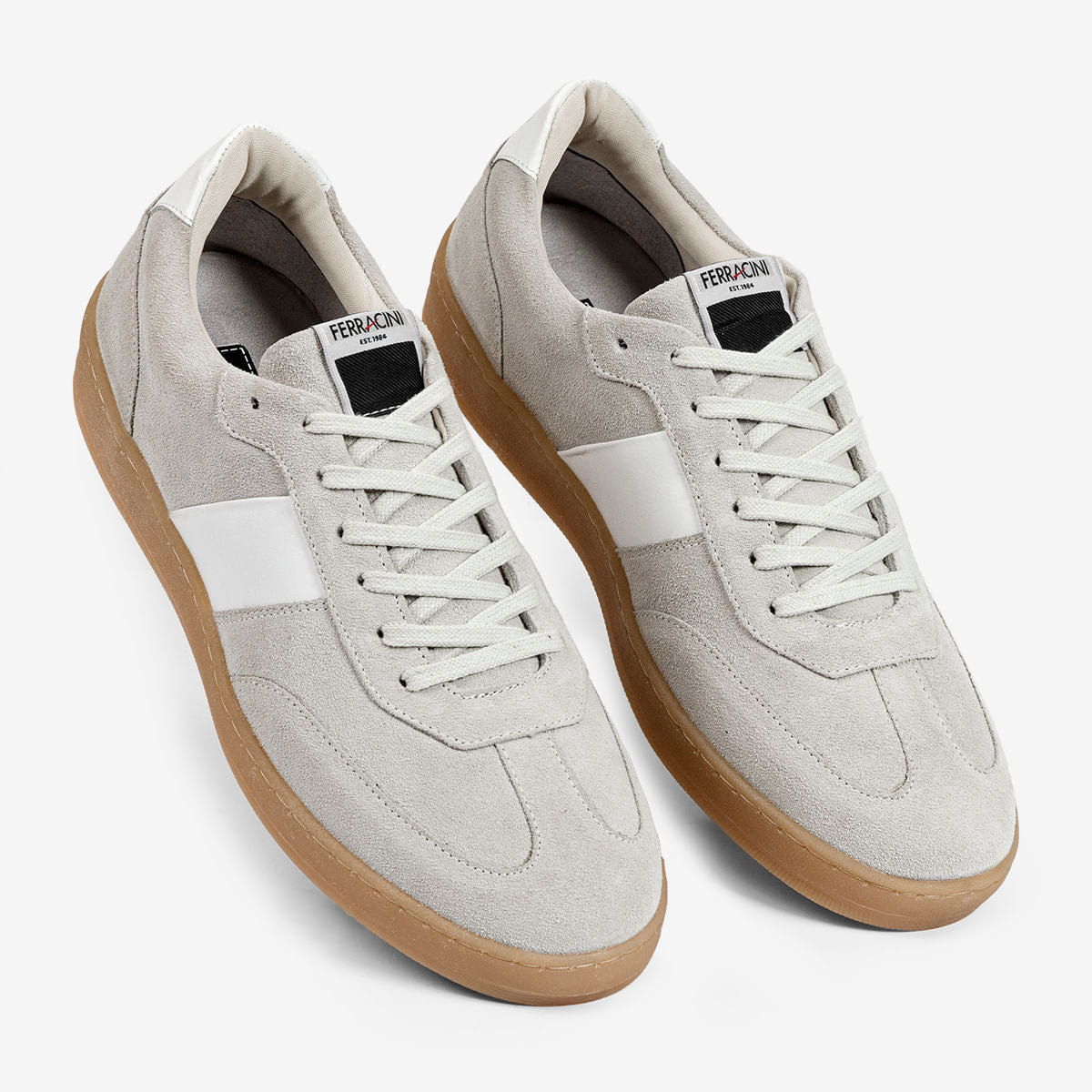 Sneaker Masculino em Camurça Off White Ibiza | Ferracini - Image 4