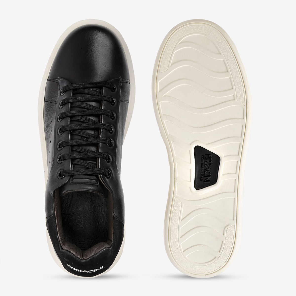 Sneaker Ferracini Masculino Impulse Preto - Image 4