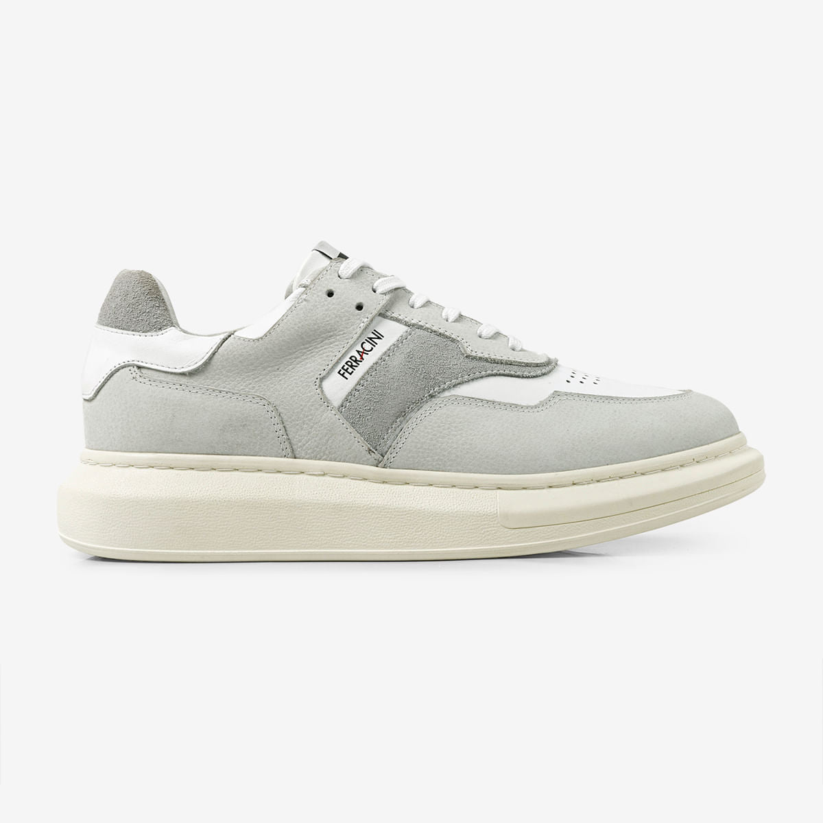 Sneaker Masculino de Couro Alvejado Impulse | Ferracini