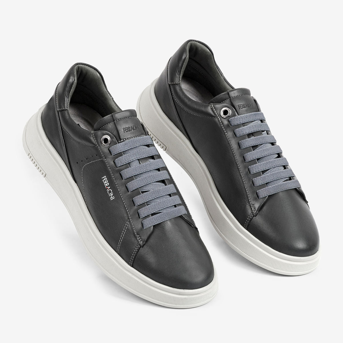 Sneaker Ferracini Masculino Logan Chumbo - Image 2