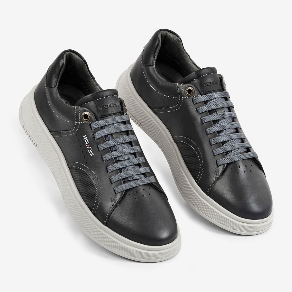Sneaker Ferracini Masculino Logan Chumbo - Image 2