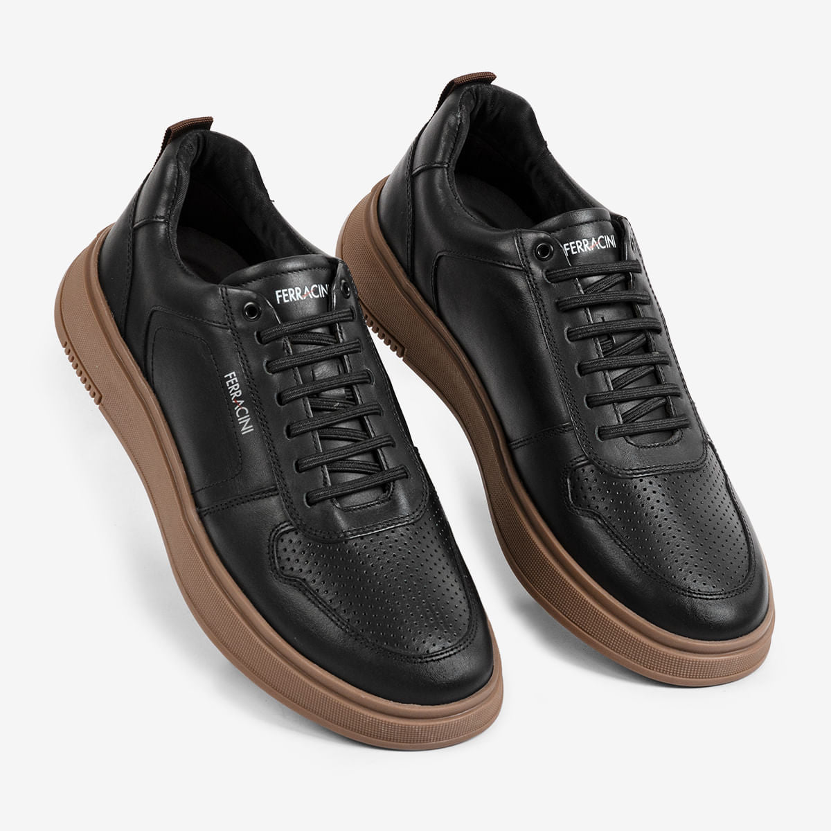 Sneaker Ferracini Masculino Logan Preto - Image 2
