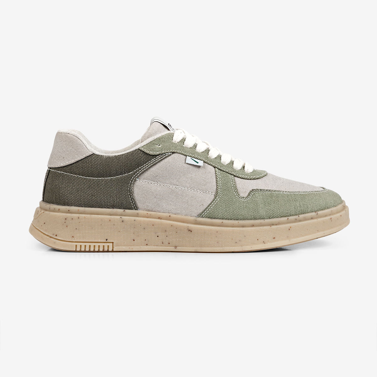 Sneaker Masculino Sustentável Verde Logan Green | Ferracini