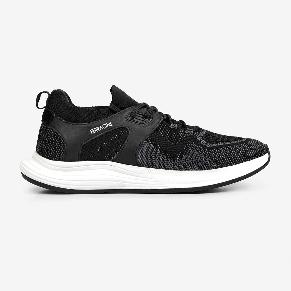 Sneaker Ferracini Masculino Moove Preto | Ferracini