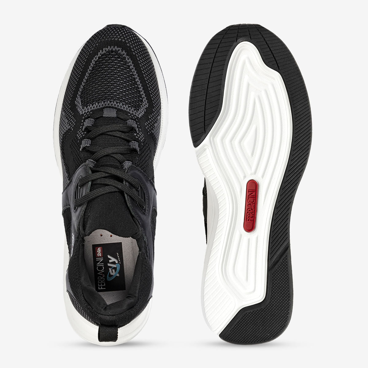 Sneaker Ferracini Masculino Moove Preto | Ferracini - Image 4