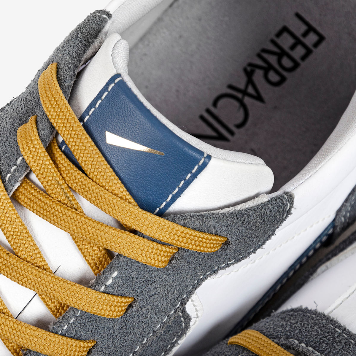 Tênis Sneaker Masculino de Couro Chumbo Racer | Ferracini - Image 5