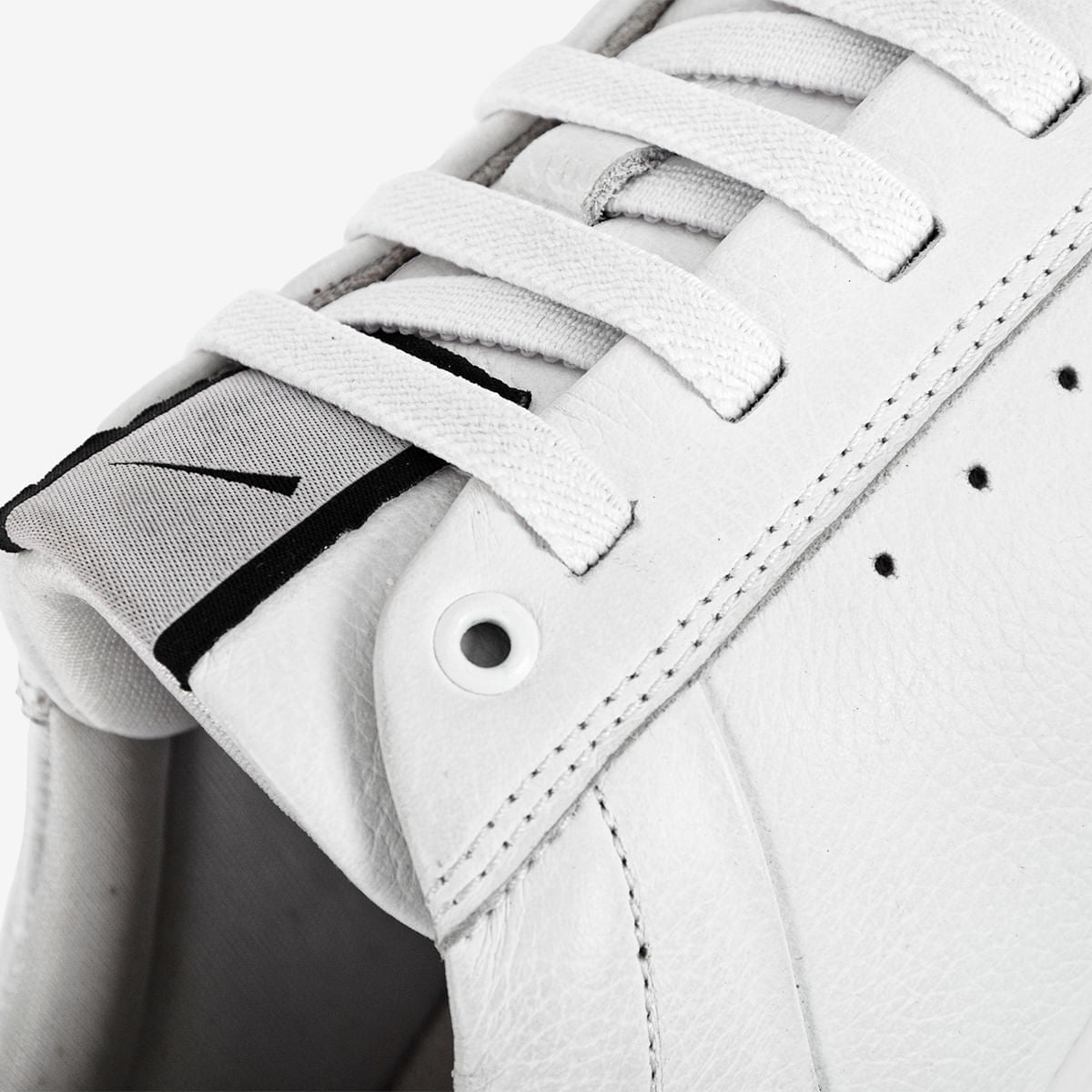 Sneaker Masculino de Couro Branco Still - Image 6