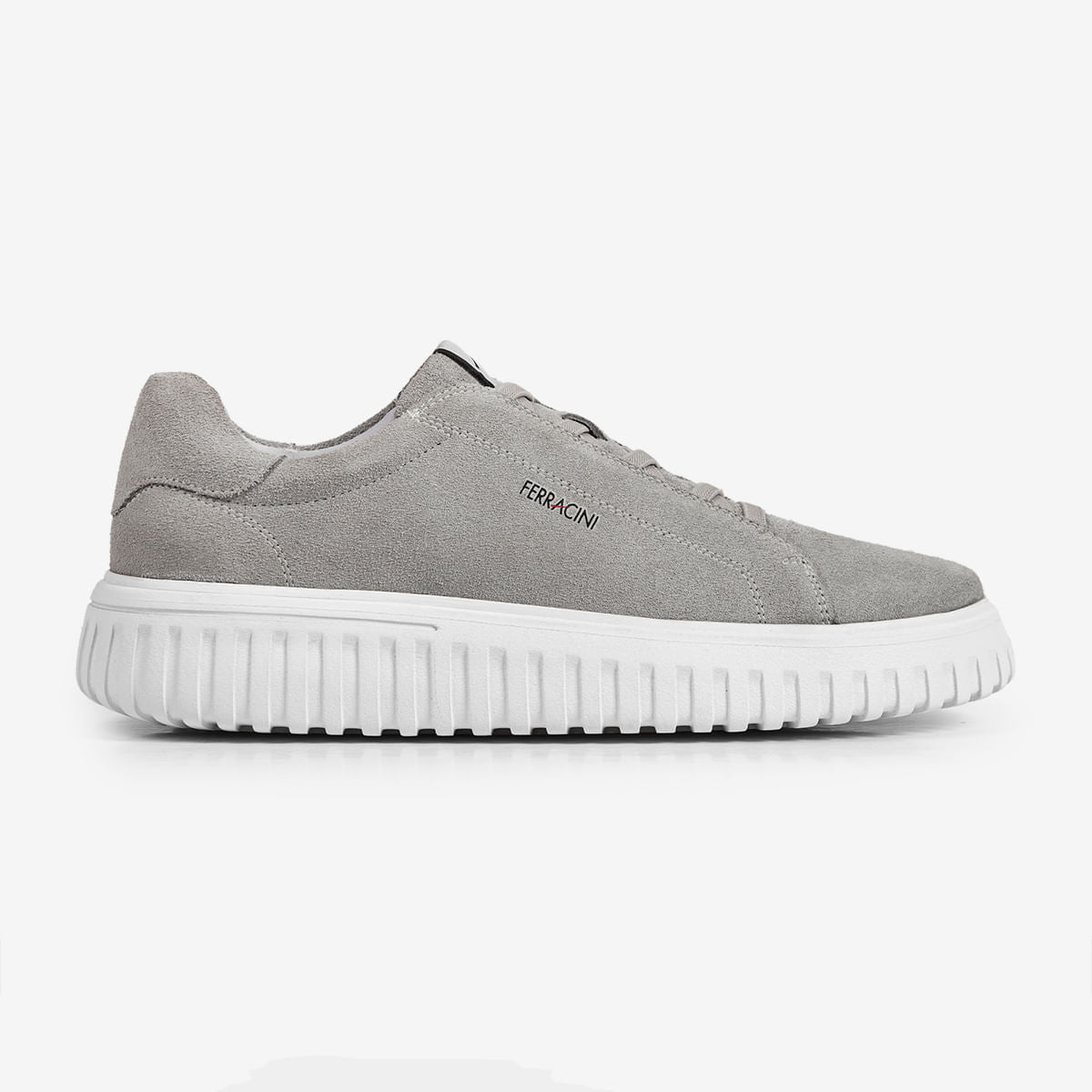 Tênis Sneaker Masculino Camurça Cinza Still