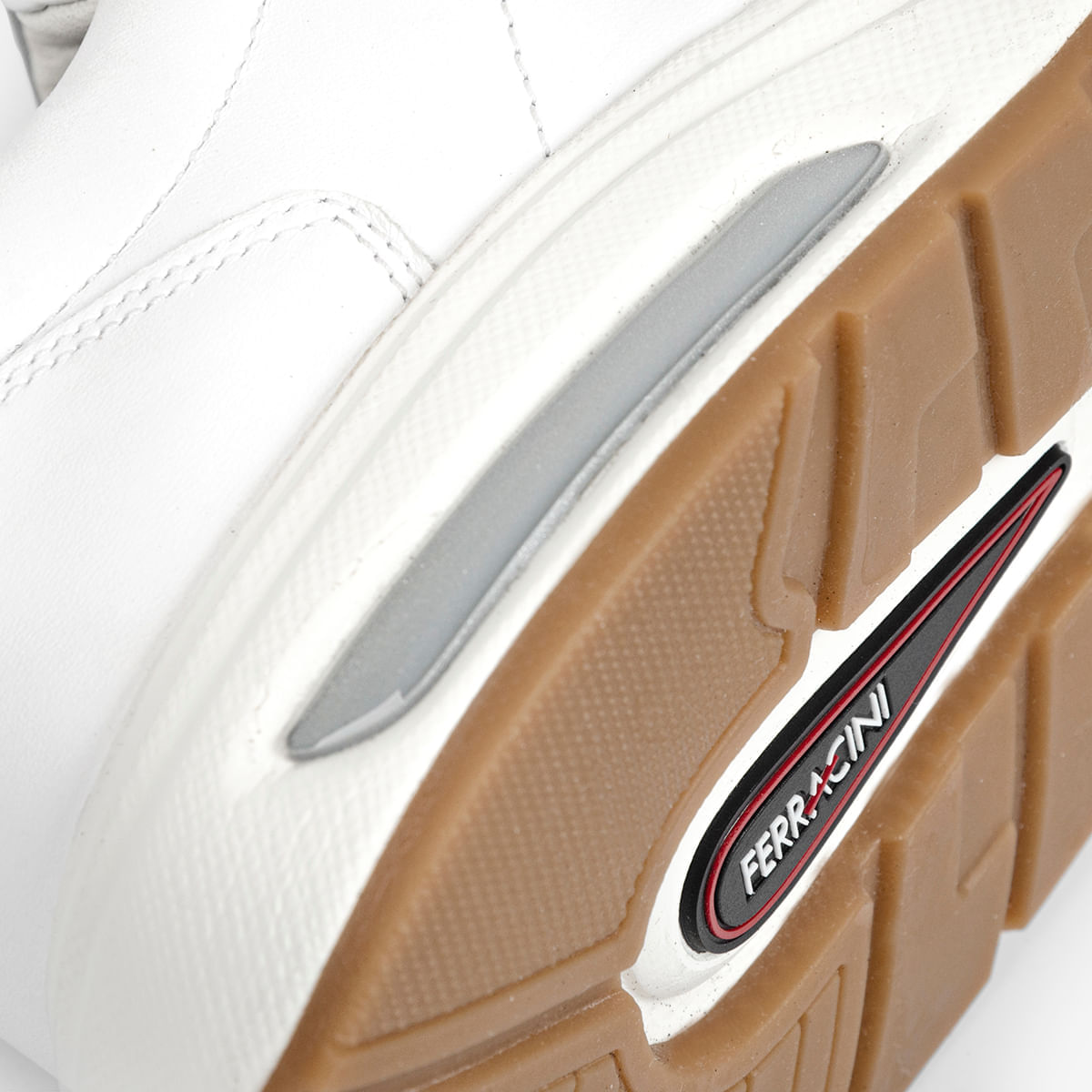 Sneaker Masculino de Couro Vyper Branco | Ferracini - Image 5