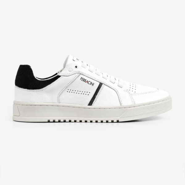 Tênis Masculino de Couro Branco City | Ferracini